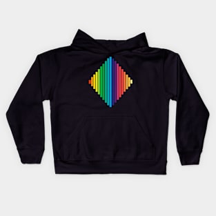 Geometric minimalist art Kids Hoodie